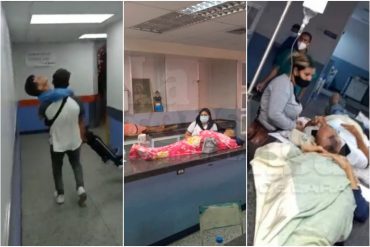 El dramático video de un joven convulsionando al que no le daban silla de ruedas ni camilla en hospital de Barquisimeto