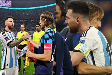 Modric tras la derrota de Croacia ante Argentina: “Ojalá Messi gane el Mundial, es el mejor de la historia”