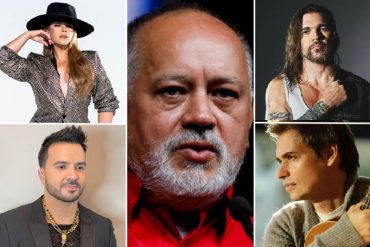 Diosdado se convirtió en el “policía de los conciertos” en 2022 y le hizo la vida imposible a los artistas que volvían a Venezuela