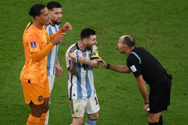 “No puedes poner un árbitro así en un partido como este”: Messi a la FIFA tras polémico arbitraje del español Mateu Lahoz (+Video)