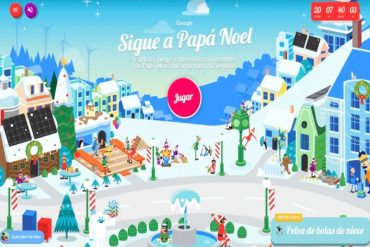 Santa Tracker de Google: así se puede seguir el viaje de Papá Noel en tiempo real