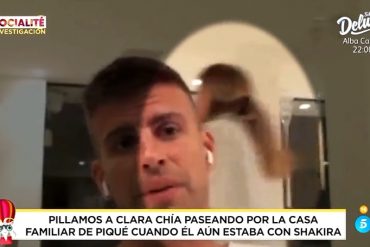 Filtran video de Clara Chía en la casa de Piqué en agosto de 2021: aún él vivía con Shakira y la colombiana estaba de viaje con sus hijos