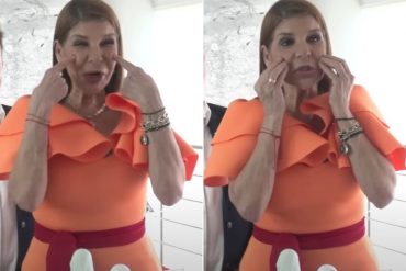 Amanda Gutiérrez habla sobre los biopolímeros de su rostro: «Por favor, no se pongan biopolímeros, eso es malísimo» (+Video)