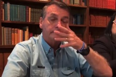 Entre lágrimas Bolsonaro se despide de la presidencia de Brasil: instó a sus seguidores a no tirar la tolla ni dejar de hacer oposición (+Video)