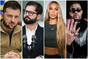 Gabriel Boric, Volodímir Zelenski, Kim Kardashian y Bad Bunny entre las 50 personas más influyentes del mundo escogidas por la agencia Bloomberg en 2022