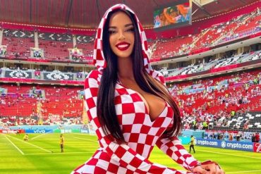 Miss Croacia se quedó sin entrada para la final del Mundial Qatar 2022 y mendigó para que se la regalen