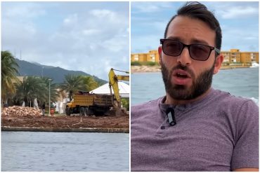 Youtuber Emmanuel, de Dos Locos de Viaje, dijo que las construcciones en la lujosa Lechería son “síntomas” de que “las cosas van mejorando” (+Video)