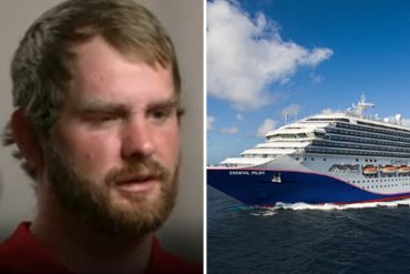 “No me iba a rendir”: La historia de un hombre que nadó durante más de 15 horas tras caer por la borda de un crucero