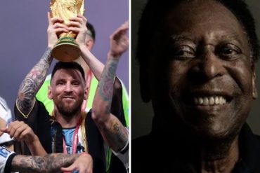 Las conmovedoras palabras de Pelé a Argentina por su victoria en el Mundial: “Seguro Diego está sonriendo ahora”