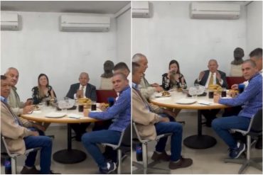 “Sin whisky? No les creo”: Bernabé Gutiérrez publicó video comiendo pollo a la brasa con los adecos “alacranes” y en redes le dieron con todo (+Video)