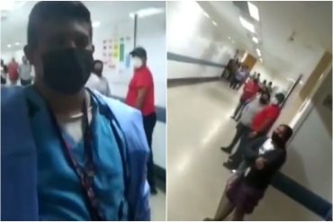 Ciudadano grabó las deplorables condiciones del hospital Luis Ortega de Nueva Esparta y lo sacaron a empujones: “Te tratan a la familia como basura” (+Video)