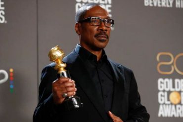 La broma de Eddie Murphy en los Globos de Oro sobre la bofetada de Will Smith a Chris Rock