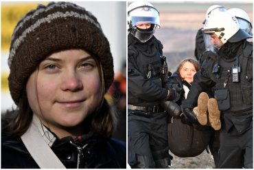 Policía de Alemania detuvo por varias horas a la ecologista Greta Thunberg durante una protesta contra la expansión de una mina de carbón (+Video)