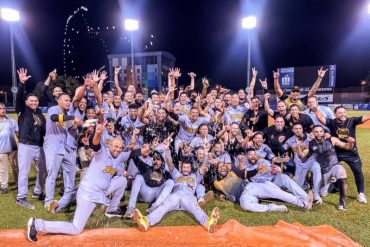 Leones del Caracas pasaron a la final de la LVBP: el “héroe” Harold Castro dejó a Magallanes en el terreno con un cuadrangular y así celebraron (+Videos)