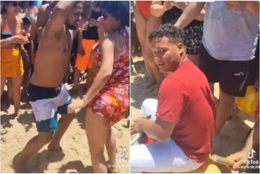 “Ojalá se vayan pronto”: chilenos descargaron su xenofobia en redes por video en el que aparecen venezolanos bailando tambor en una playa (+Reacciones) (+Video)