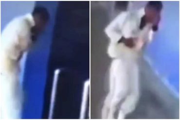 Así fue atacado a puñaladas un venezolano por su compañero de trabajo en Chile (+Video)