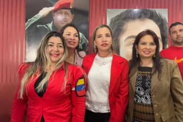 Coordinadora del CNE en Barinas mostró descaradamente su apoyo al chavismo durante instalación del Consejo Legislativo (+Foto)