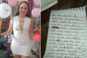 La dolorosa despedida de una mujer que prefirió suicidarse para dejar de ser maltratada por su esposo: “Solo quería estar tranquila”