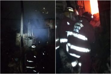 Confirman la muerte de dos niños en el incendio de una vivienda en El Junquito este #20Ene