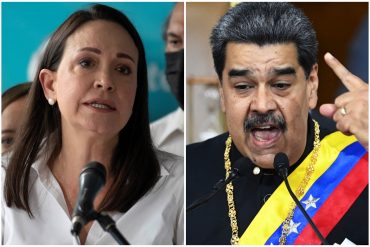 María Corina se las cantó a Maduro en su cara tras supuesto intento de magnicidio: “No te quiero muerto, te quiero vivo para que enfrentes la justicia” (+Video)