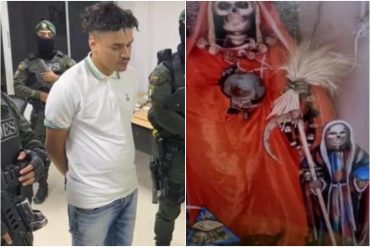 Cayó peligroso narco colombiano que desmembraba a sus víctimas para ofrecerlas en rituales a la “Santa Muerte”