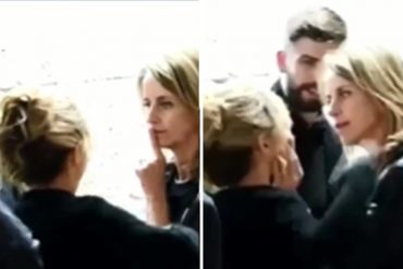 “Qué triste aguantar todo por una relación”: Reviven antiguo video en el que la mamá de Piqué sujeta a Shakira por el rostro y la manda a callar