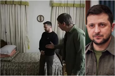 El pequeño búnker en el que vive y trabaja Zelensky desde que Putin inició su invasión en Ucrania (+Video)