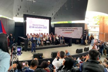 Elecciones primarias de la oposición venezolana será el 22 de octubre