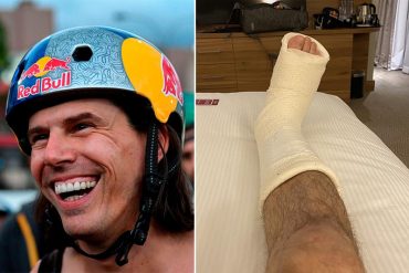 “Así termina mi viaje, vuelvo pronto”: Daniel Dhers se lesionó y quedó fuera de la Copa Mundo BMX de Arabia Saudita (+Video)