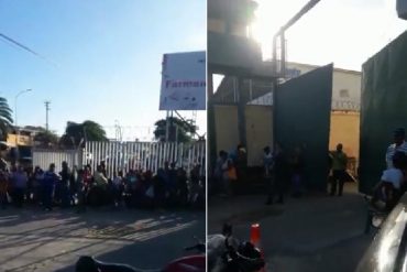 “Esto no es por allá por África, esto es en Venezuela”: decenas de personas hacen cola en Margarita por un plato de sopa (+Video)