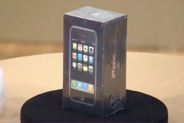 Subastaron un iPhone de primera generación en más de 63,000 dólares: el equipo estaba en su caja original