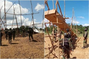 FANB destruyó materiales empleados para la minería ilegal en el Parque Nacional Yapacana (+Fotos)