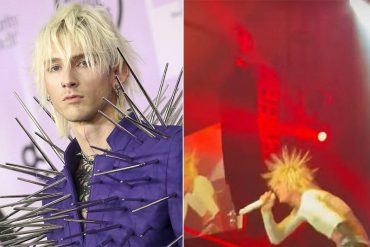 Machine Gun Kelly dice que se “electrocutó” durante una presentación previa al Super Bowl (+Video)