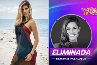 Osmariel Villalobos se convirtió en la cuarta eliminada de La Casa de los Famosos