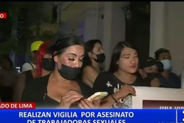 Asesinato a tiros de una mujer trans conmociona a Perú: se dedicaba a la prostitución y no pudo pagar la vacuna que le cobraba una banda criminal (+Video)