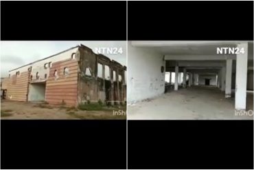 Totalmente en ruinas: así se encuentra la antigua sede de Telecaribe, uno de los canales más importantes en el oriente de Venezuela (+Video)