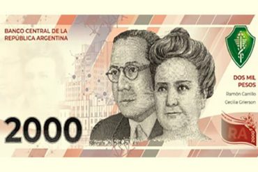 Al estilo Venezuela: en Argentina emitirán un nuevo billete de mayor denominación ante la galopante inflación y devaluación de la moneda