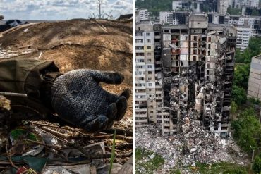 10 fotos que muestran la devastación de Ucrania después de un año de la invasión rusa