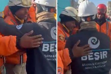 El gesto de hermandad del grupo de rescate de Turquía con Protección Civil venezolana (+Video)
