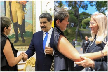 Maduro se reunió en Miraflores con la esposa de Gustavo Petro para “afianzar relaciones” entre Venezuela y Colombia (+Video y fotos)