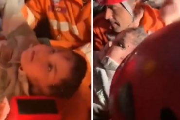 88 horas después del sismo: Así fue el milagroso rescate de un niño de seis años (+Video)