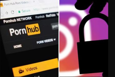 Instagram restablece “por error” el perfil de PornHub y unas horas después lo volvió a bloquear