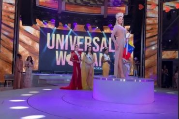 La venezolana Valentina Sánchez Trivella ganó la corona de la primera edición del nuevo certamen de belleza Universal Woman 2023
