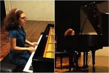 La niña oriunda de Barinas que enamoró a los alemanes con su gran talento para tocar el piano (+Fotos)