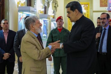 Luego de reunión con Maduro en Miraflores: asesor de Lula dice estar satisfecho por los supuestos progresos en las negociaciones entre el chavismo y la oposición