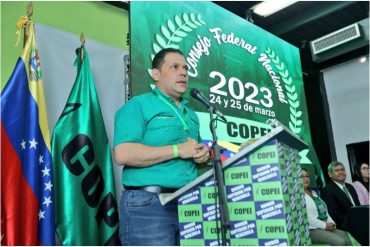 Juan Carlos Alvarado será el candidato por Copei para las elecciones presidenciales del 2024, no participará en las primarias