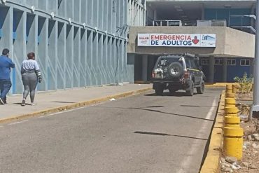 Falleció el vigilante del supermercado de Maracaibo tras 14 días en UCI en el Hospital Universitario de esa ciudad