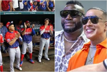 A David Ortiz lo señalaron de llevarse de fiesta a dominicanos antes del partido que perdieron contra Venezuela y así respondió (+Video)