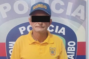 Detenido vigilante de colegio en Zulia que le mostraba sus partes íntimas a las niñas