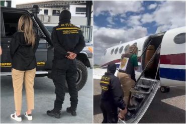 Así trasladaron a Caracas a Jackeline Perico, exdirectora ejecutiva de la Faja Petrolífera del Orinoco, detenida por presunta corrupción (+Fotos y videos)
